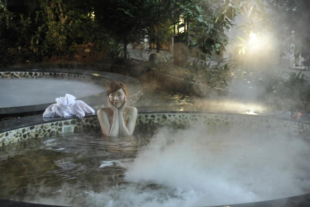Green Lake Hot Spring Hotel Foshan Esterno foto